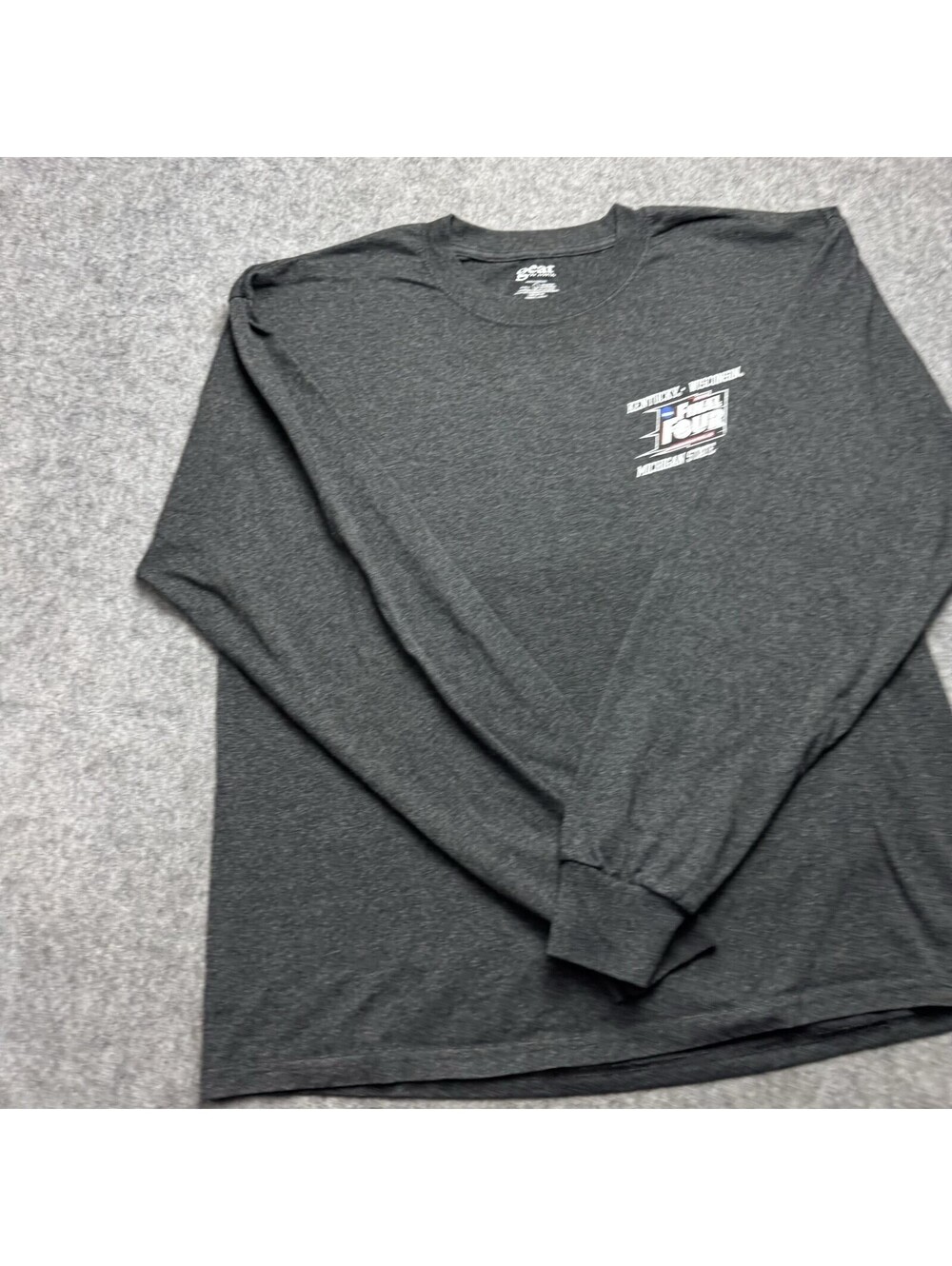 2015 Final Four Shirt Mens 2XL Gray NCAA Basketball Long Sleeve Gear For Sports
